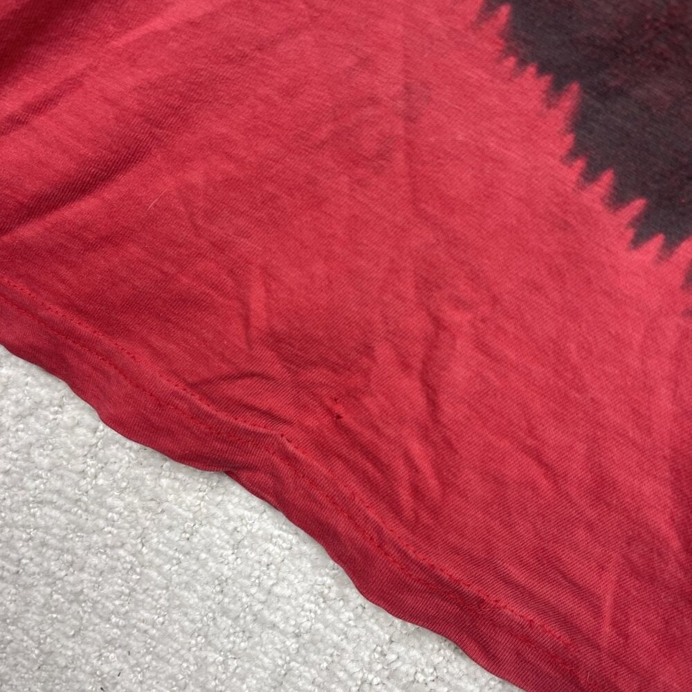 Vintage 90s Labrador Retriever Distressed Graphic Tee Dog Animal Red Men Read - Picture 7 of 16